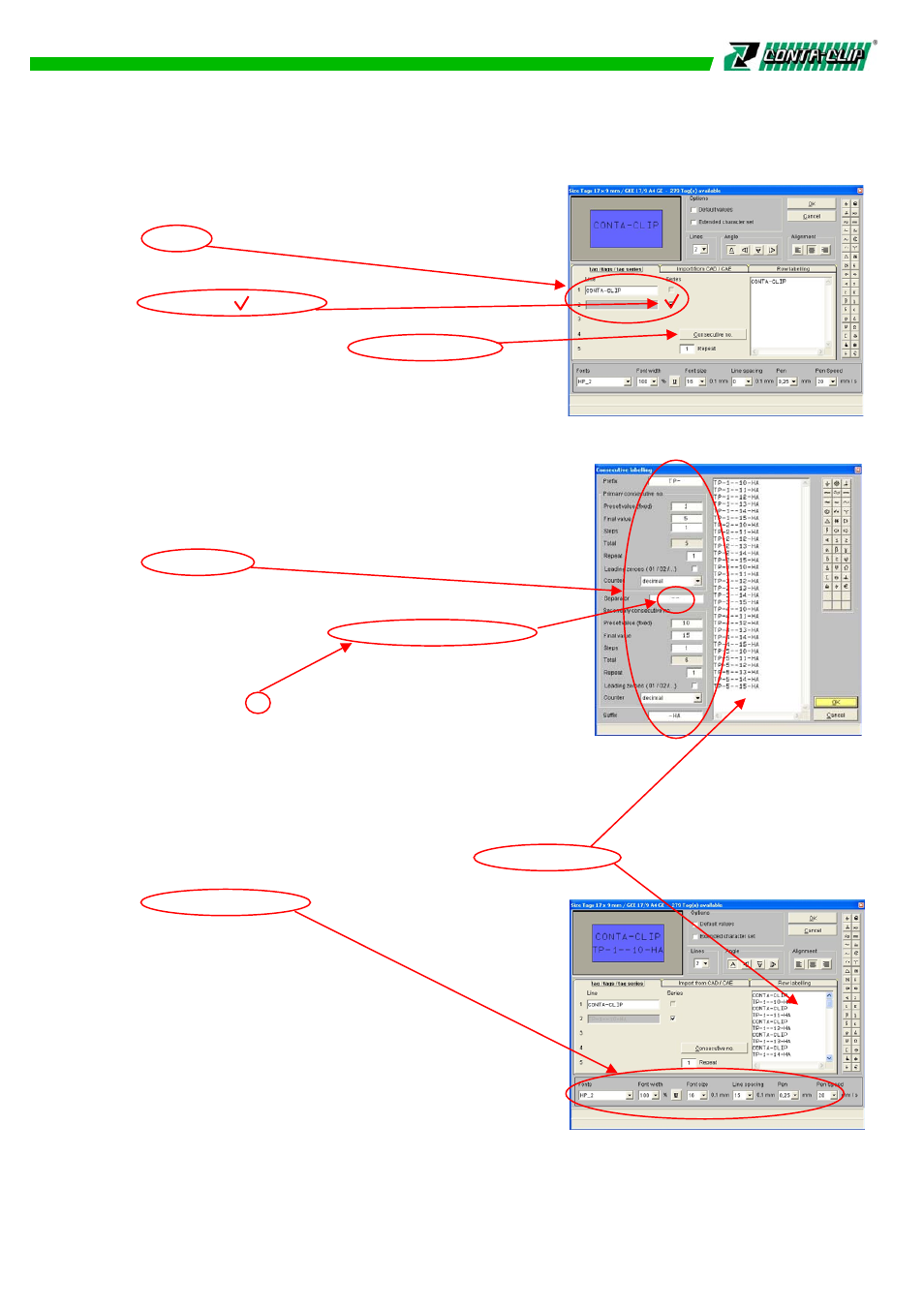 CONTA-CLIP CONTA-Sign 4.3 User Manual | Page 10 / 42