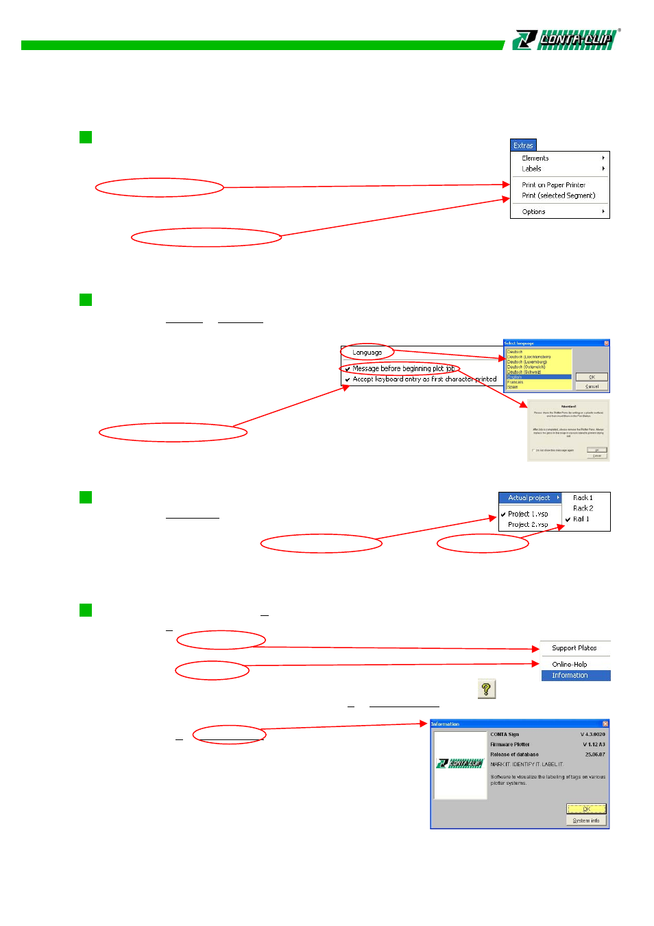 CONTA-CLIP CONTA-Sign 4.3 User Manual | Page 17 / 42