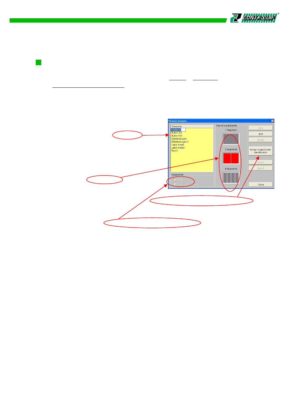 CONTA-CLIP CONTA-Sign 4.3 User Manual | Page 23 / 42