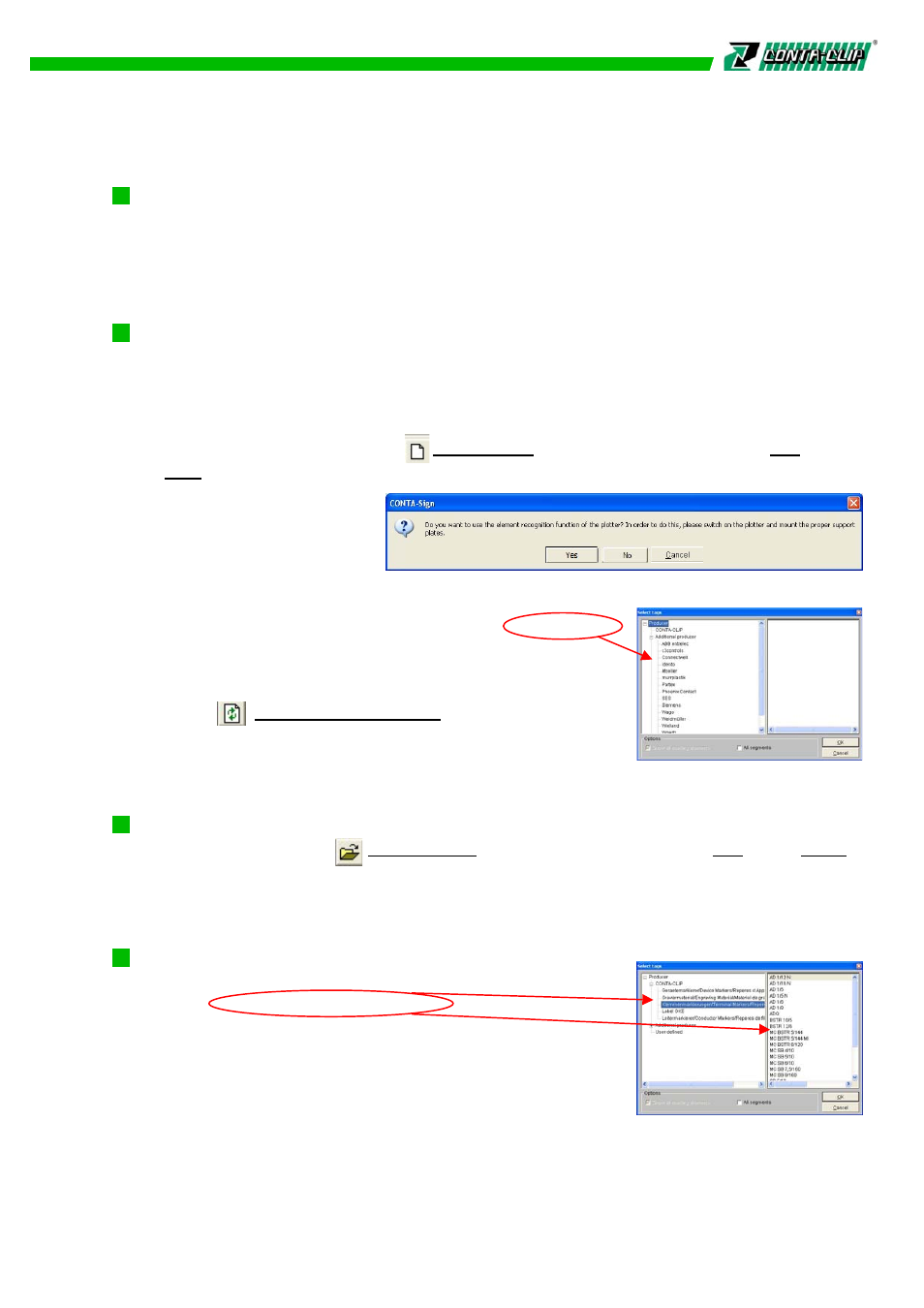 CONTA-CLIP CONTA-Sign 4.3 User Manual | Page 6 / 42