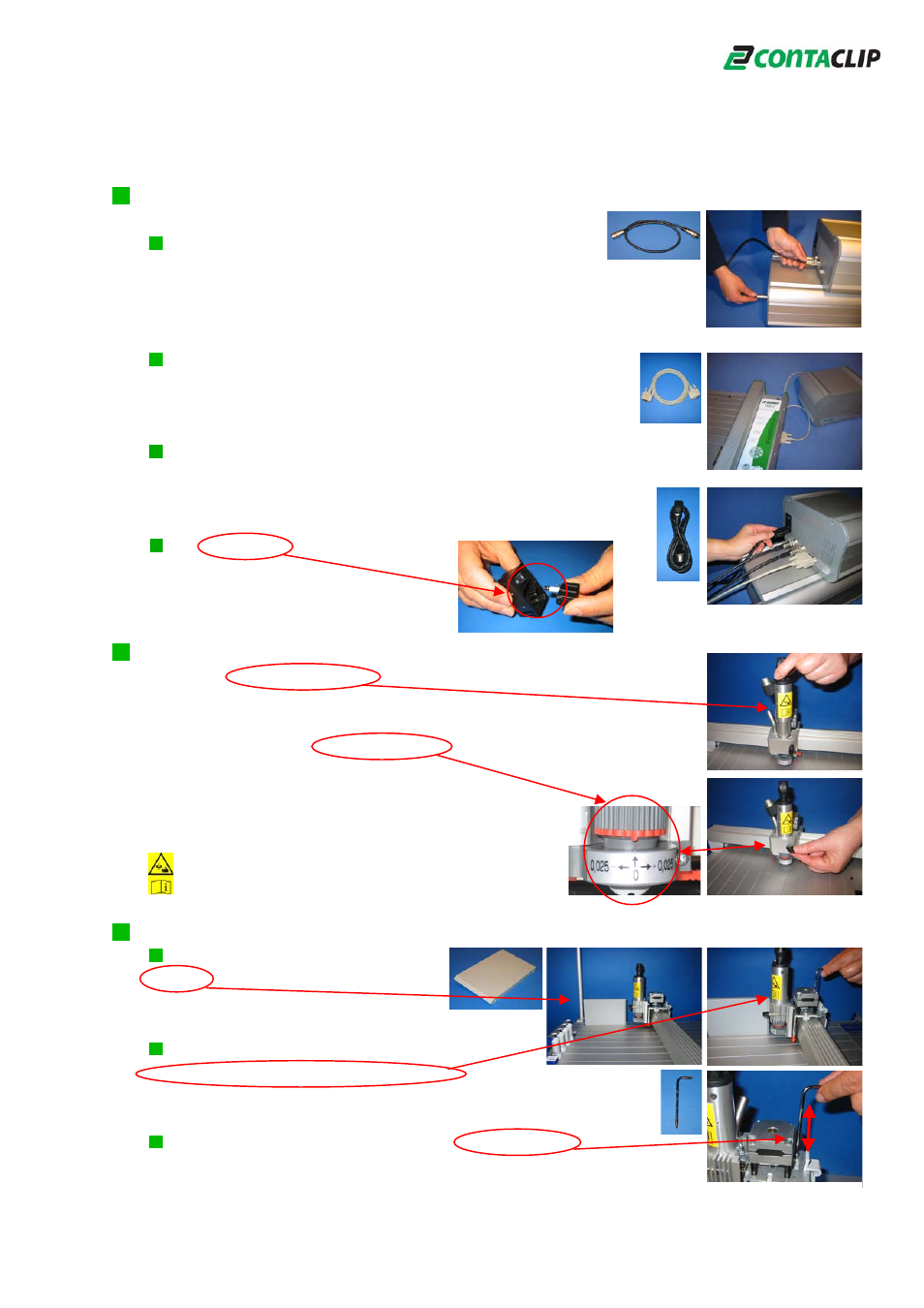 CONTA-CLIP EMS-Engraver User Manual | Page 8 / 17