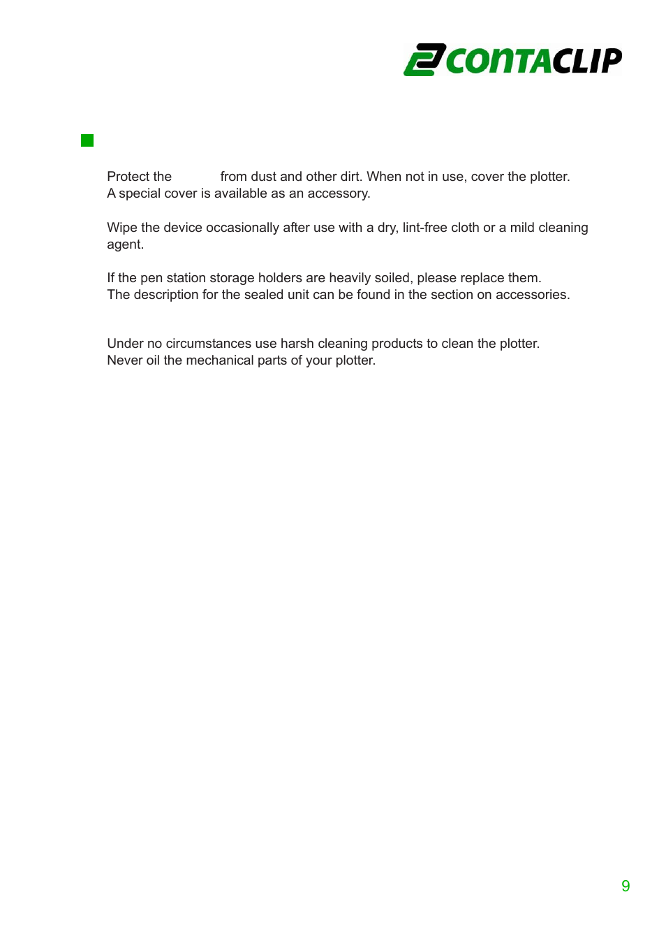 CONTA-CLIP EMS-2-Plotter-System User Manual | Page 10 / 16