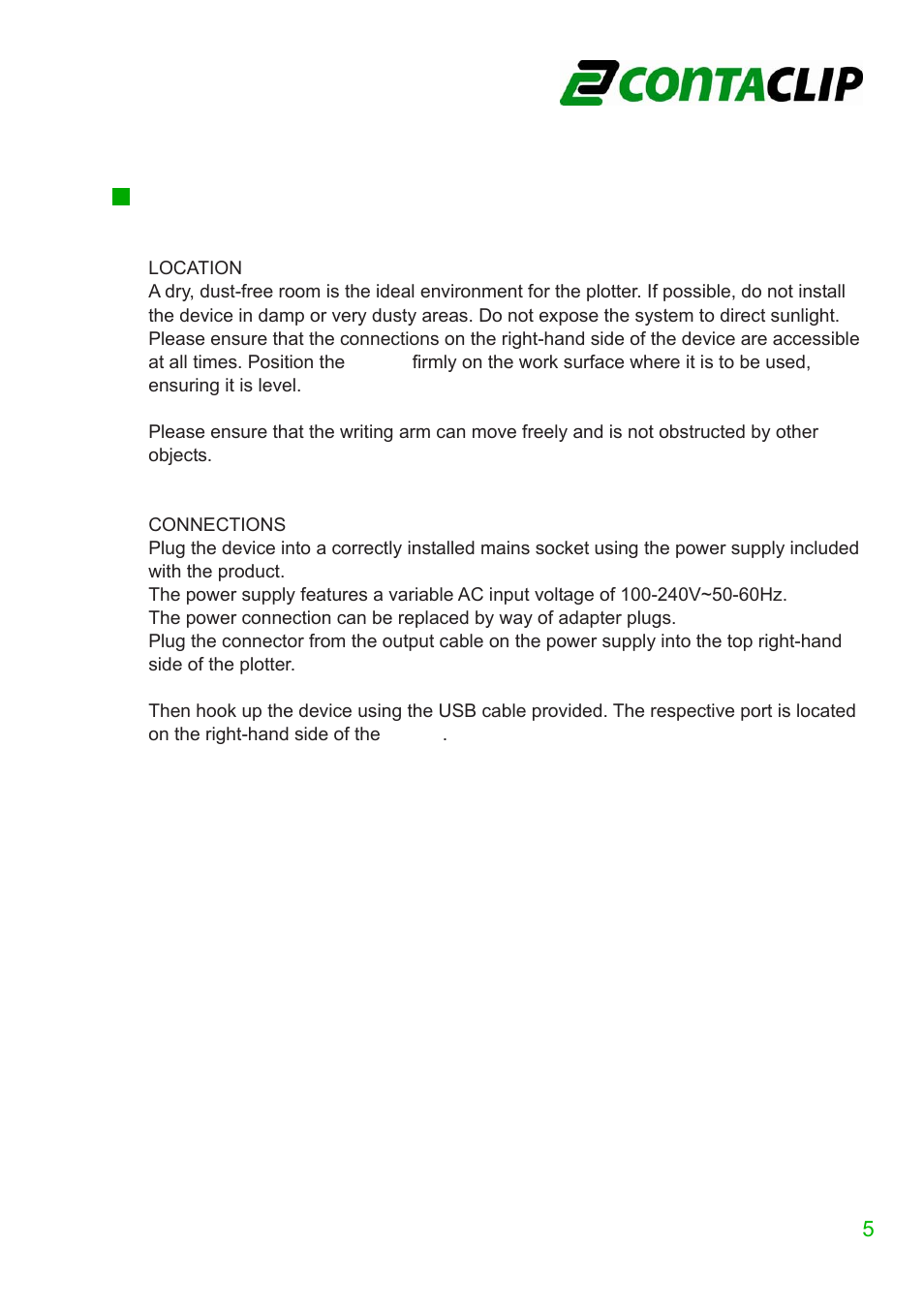 CONTA-CLIP EMS-2-Plotter-System User Manual | Page 6 / 16