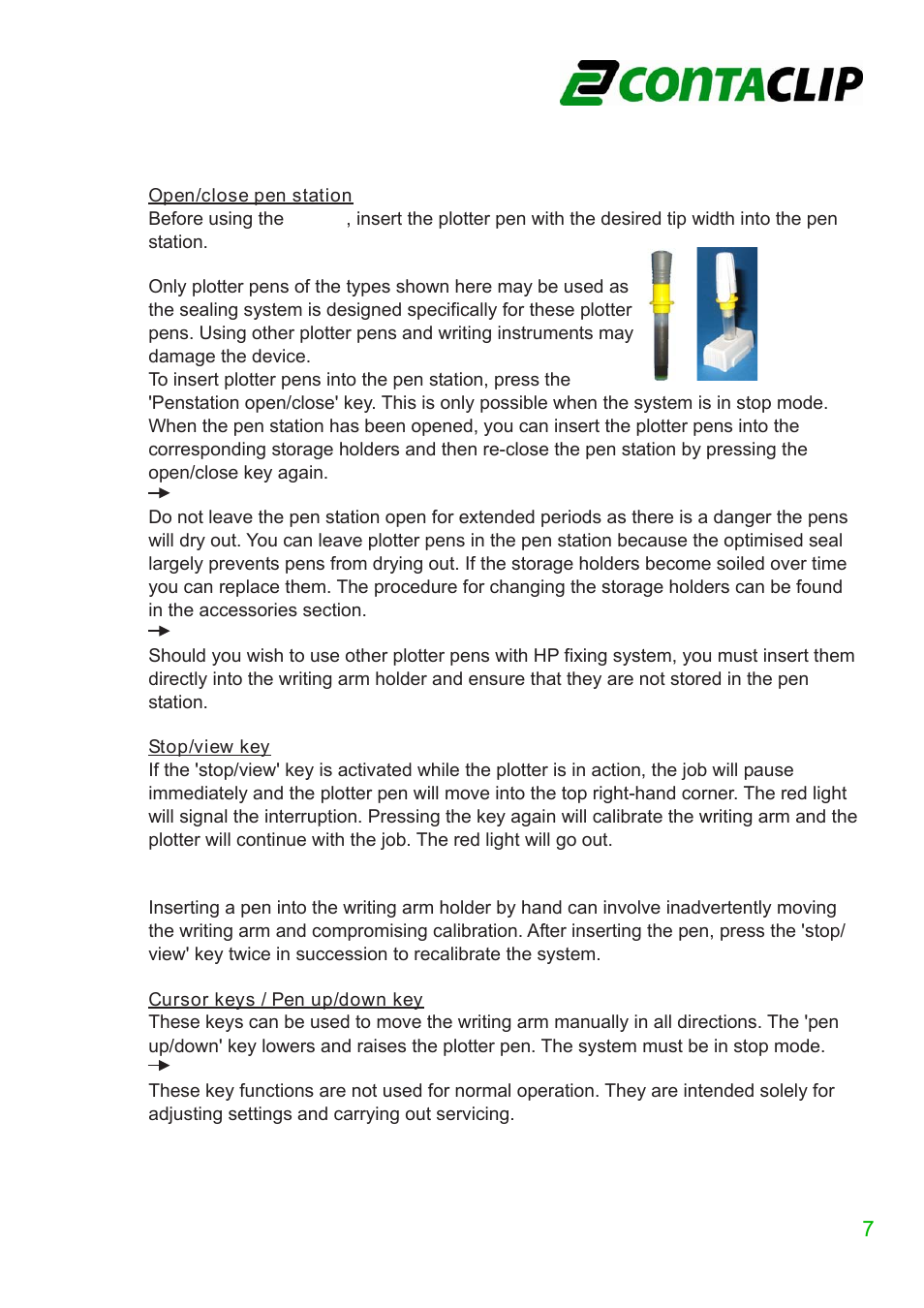 CONTA-CLIP EMS-2-Plotter-System User Manual | Page 8 / 16