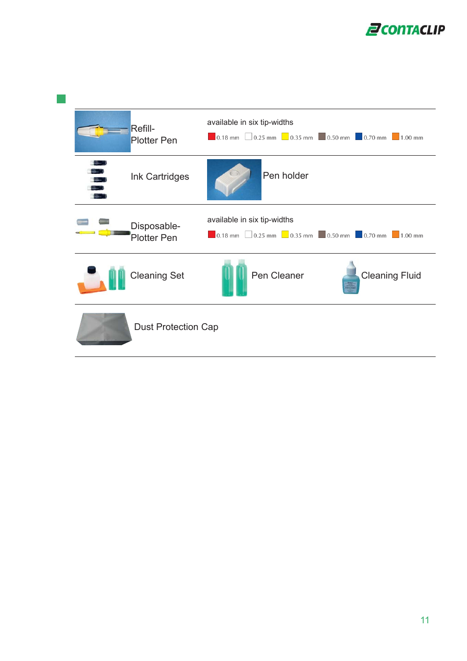 CONTA-CLIP EMS-eco-Plotter-System User Manual | Page 11 / 16