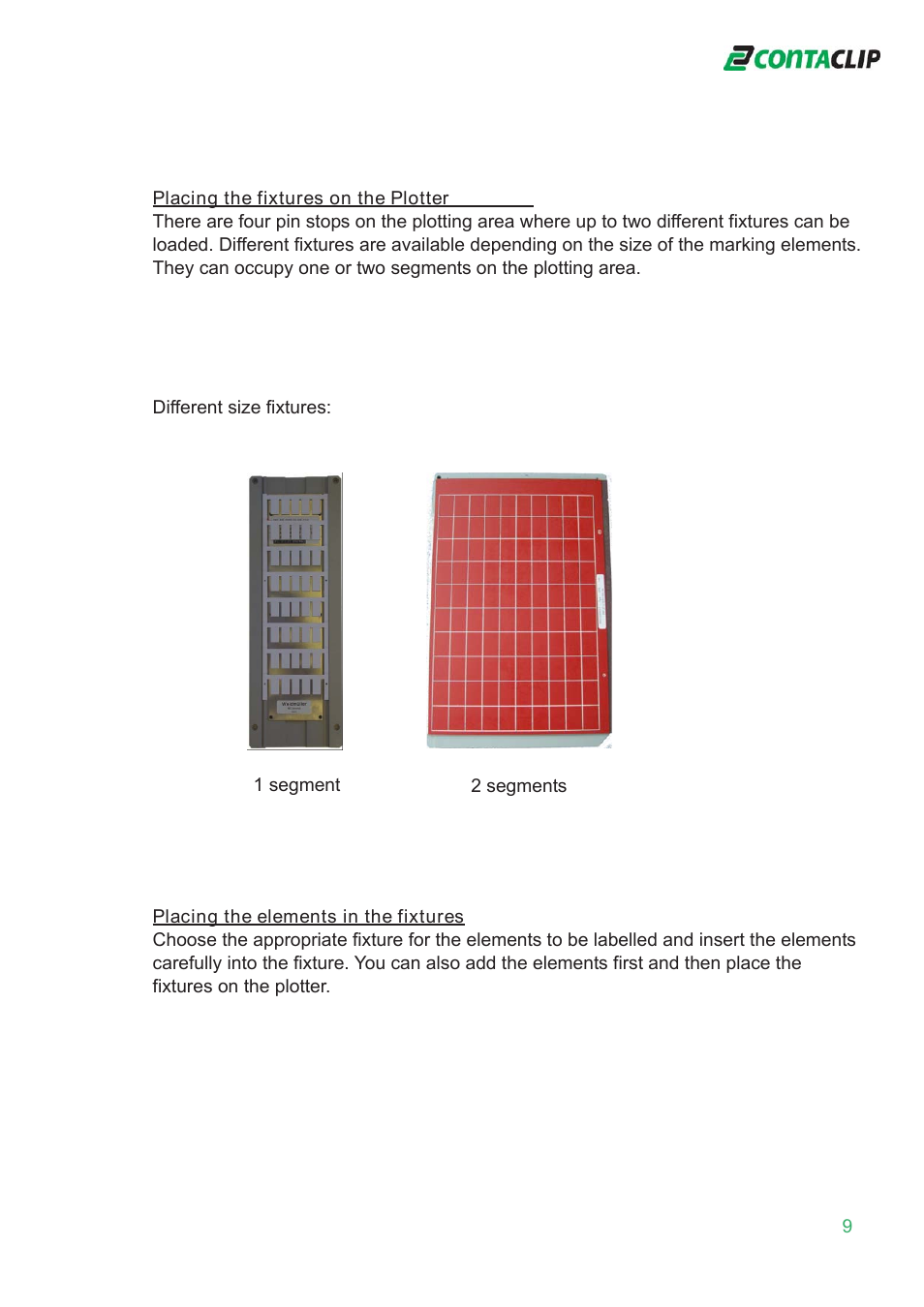 CONTA-CLIP EMS-eco-Plotter-System User Manual | Page 9 / 16
