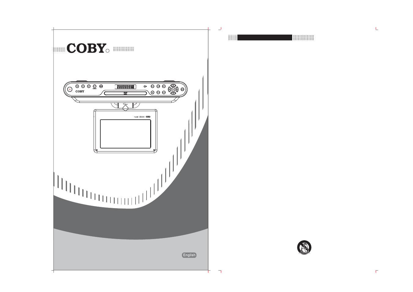 COBY electronic KTF-DVD 1093 User Manual | 14 pages