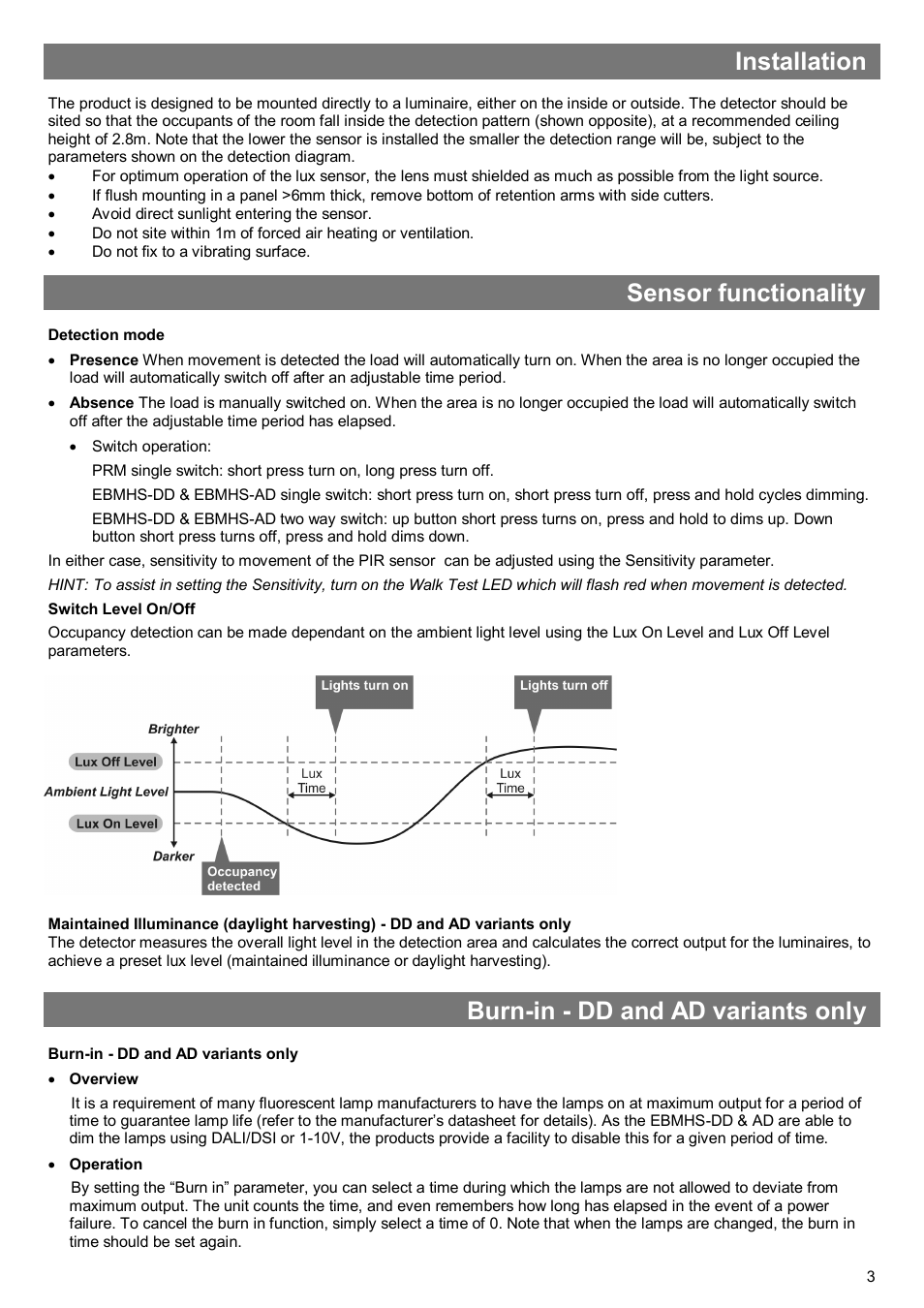 Installation | CP Electronics VITM4-EBMHS-PRM User Manual | Page 3 / 12