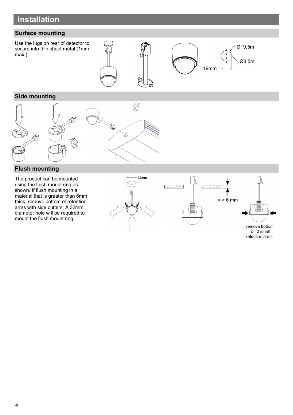 Installation | CP Electronics VITM4-EBMHS-PRM User Manual | Page 4 / 12