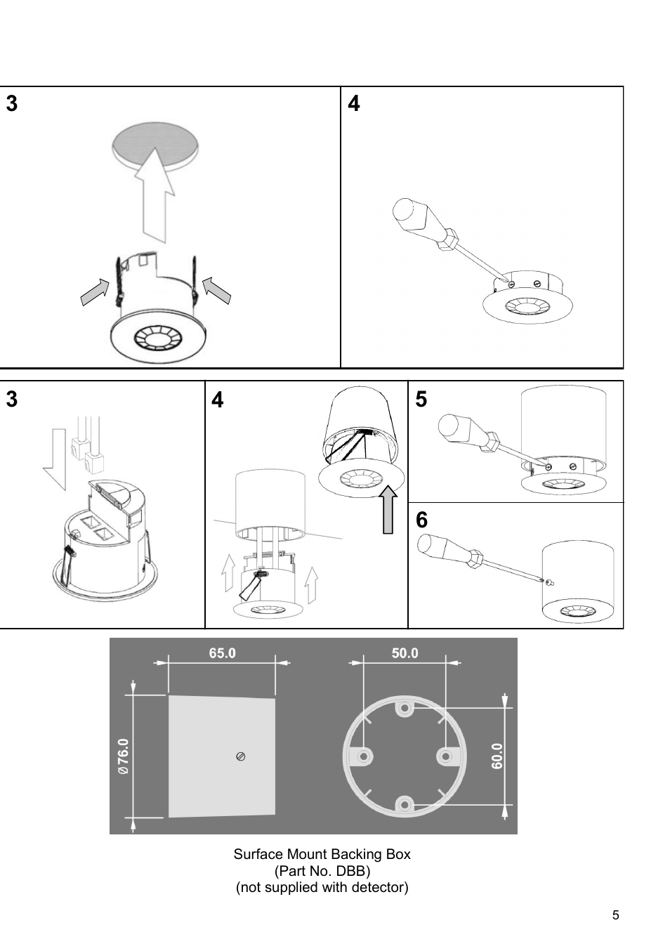 CP Electronics VITP-IR User Manual | Page 5 / 12