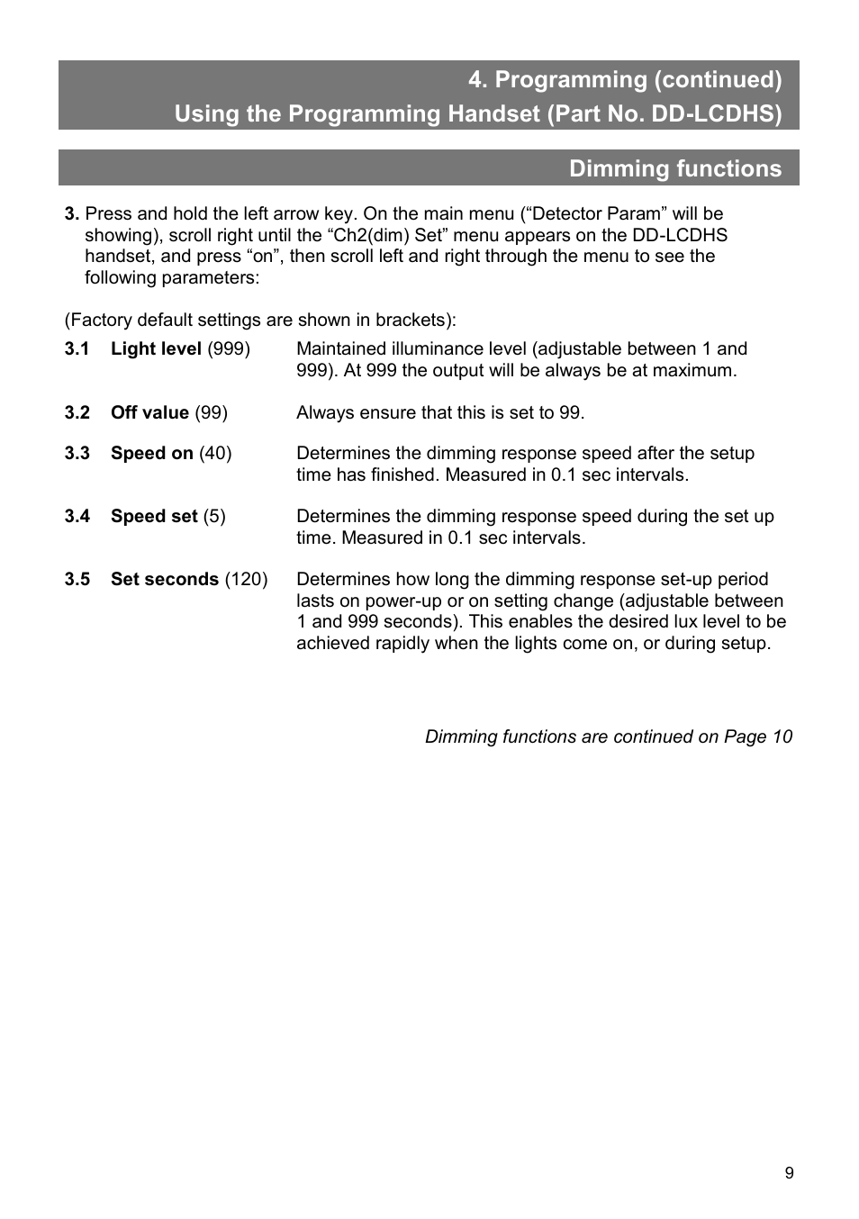 CP Electronics VITP-IR User Manual | Page 9 / 12