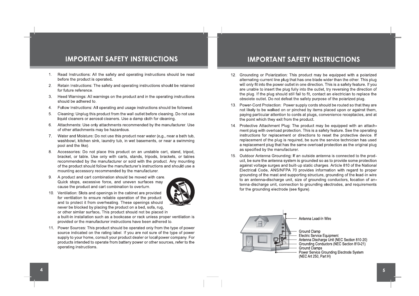 COBY electronic DP-352 CT User Manual | Page 3 / 10