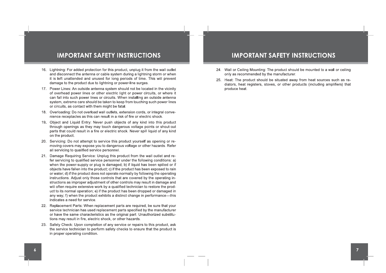 COBY electronic DP-352 CT User Manual | Page 4 / 10