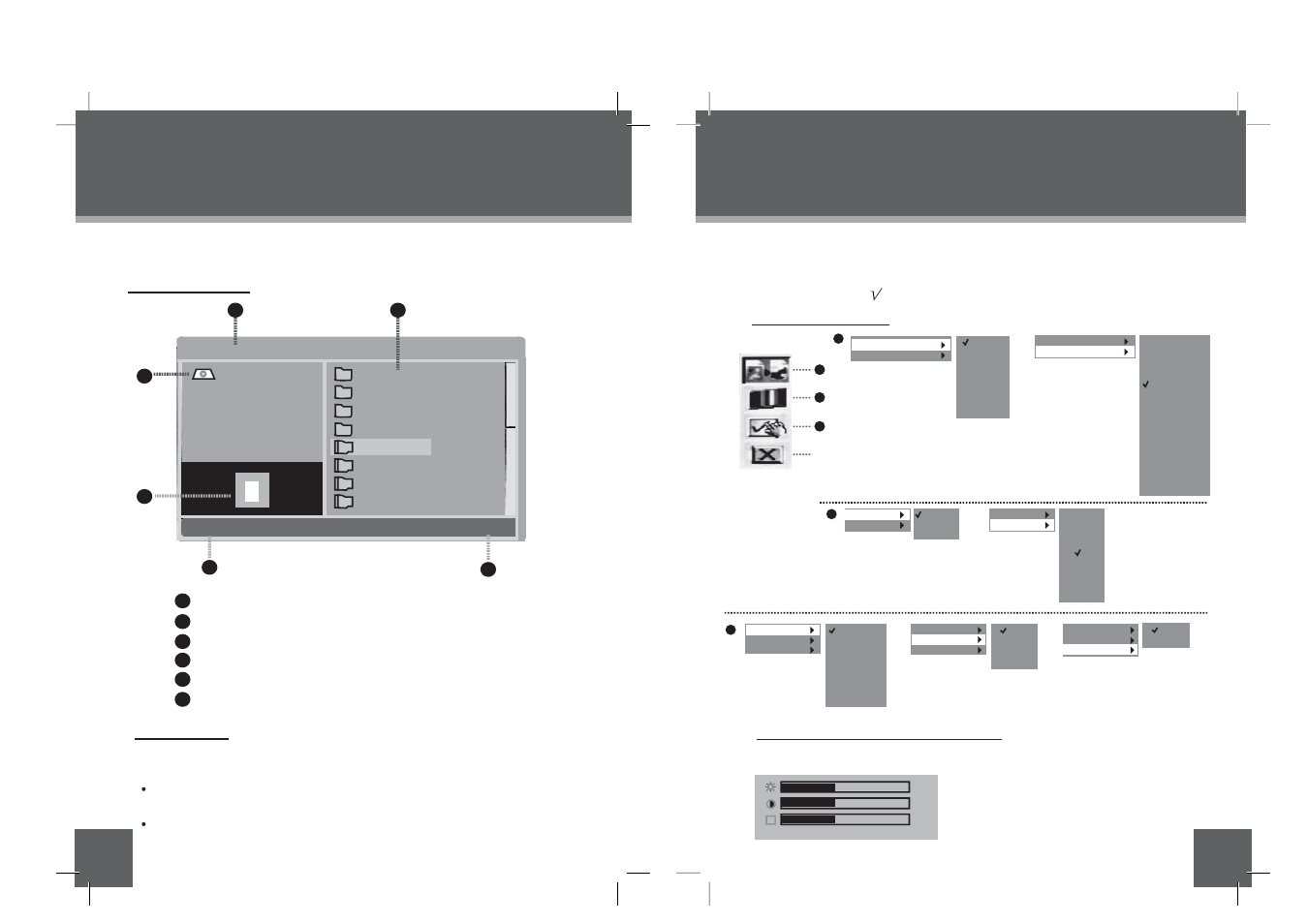 Setup menu, File mode | COBY electronic DP-352 CT User Manual | Page 8 / 10