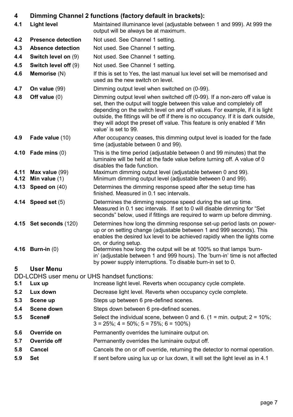 CP Electronics EBDSPIR-AD User Manual | Page 7 / 12