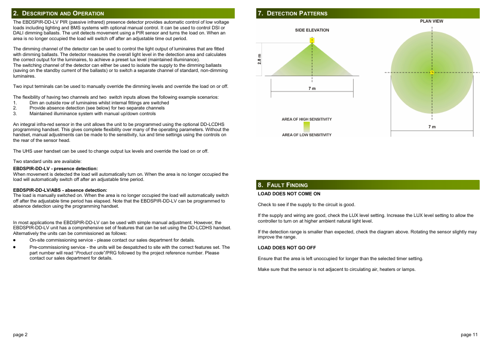 CP Electronics EBDSPIR-DD-LV User Manual | Page 2 / 6