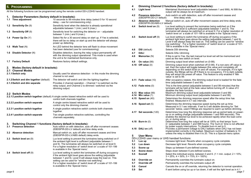 CP Electronics EBDSPIR-DD-LV User Manual | Page 6 / 6