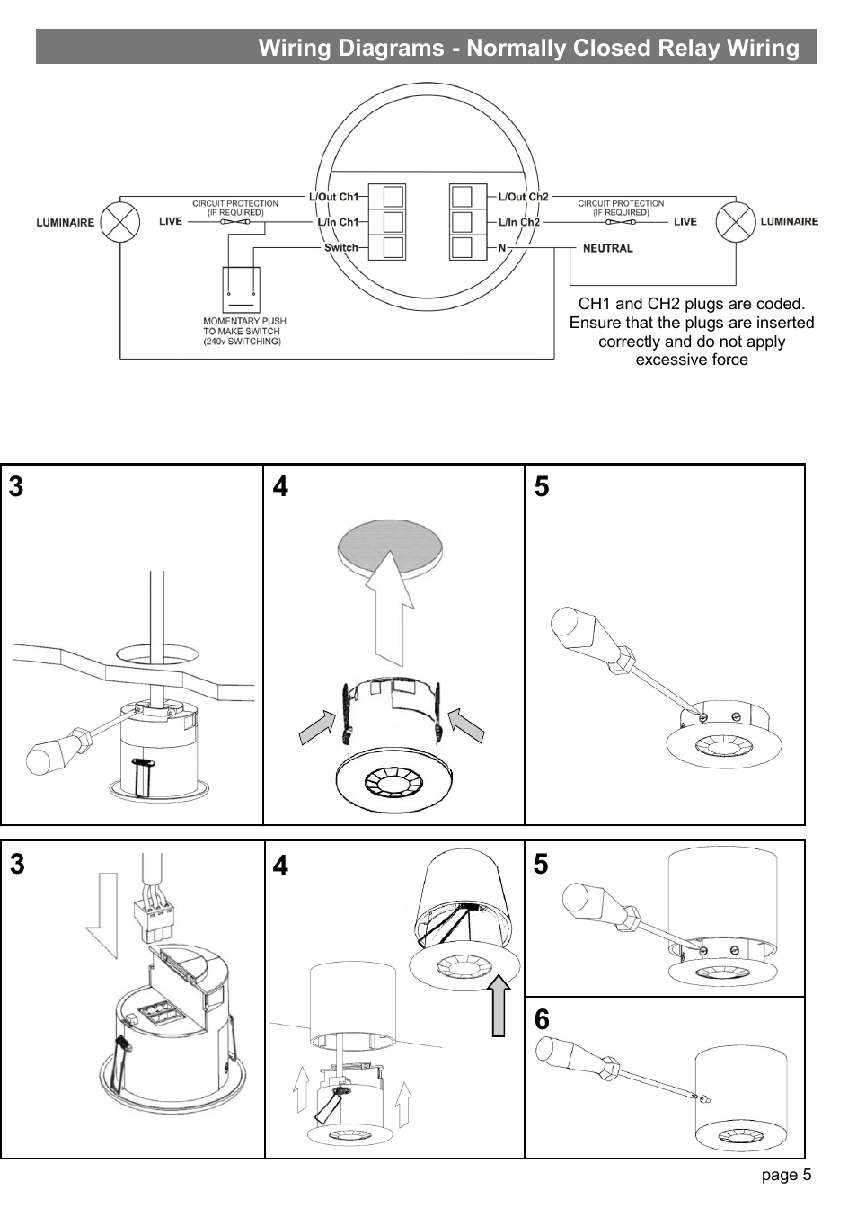 CP Electronics EBDSPIR-PRM-2CHC User Manual | Page 5 / 8