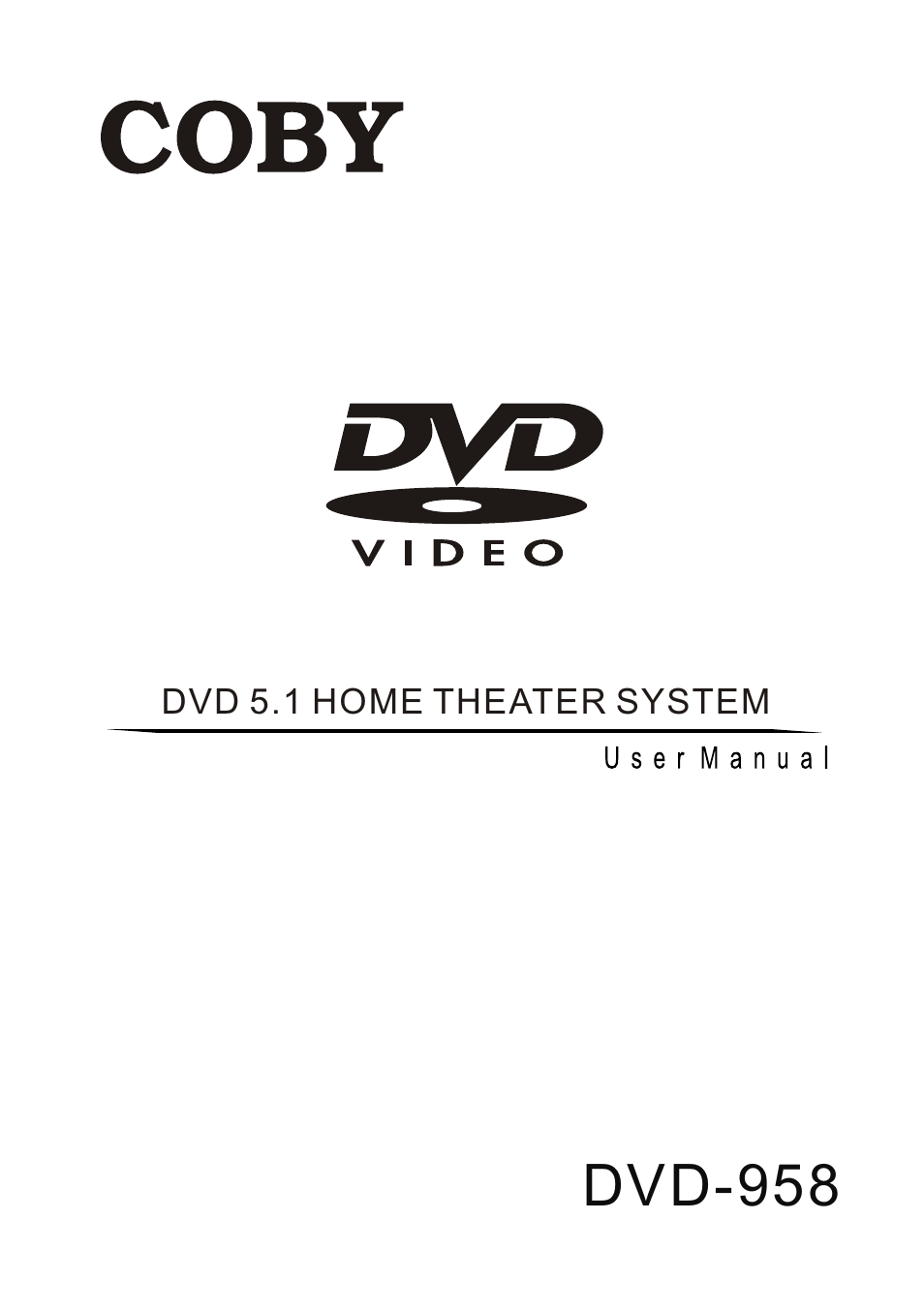 COBY electronic DVD-958 User Manual | 22 pages