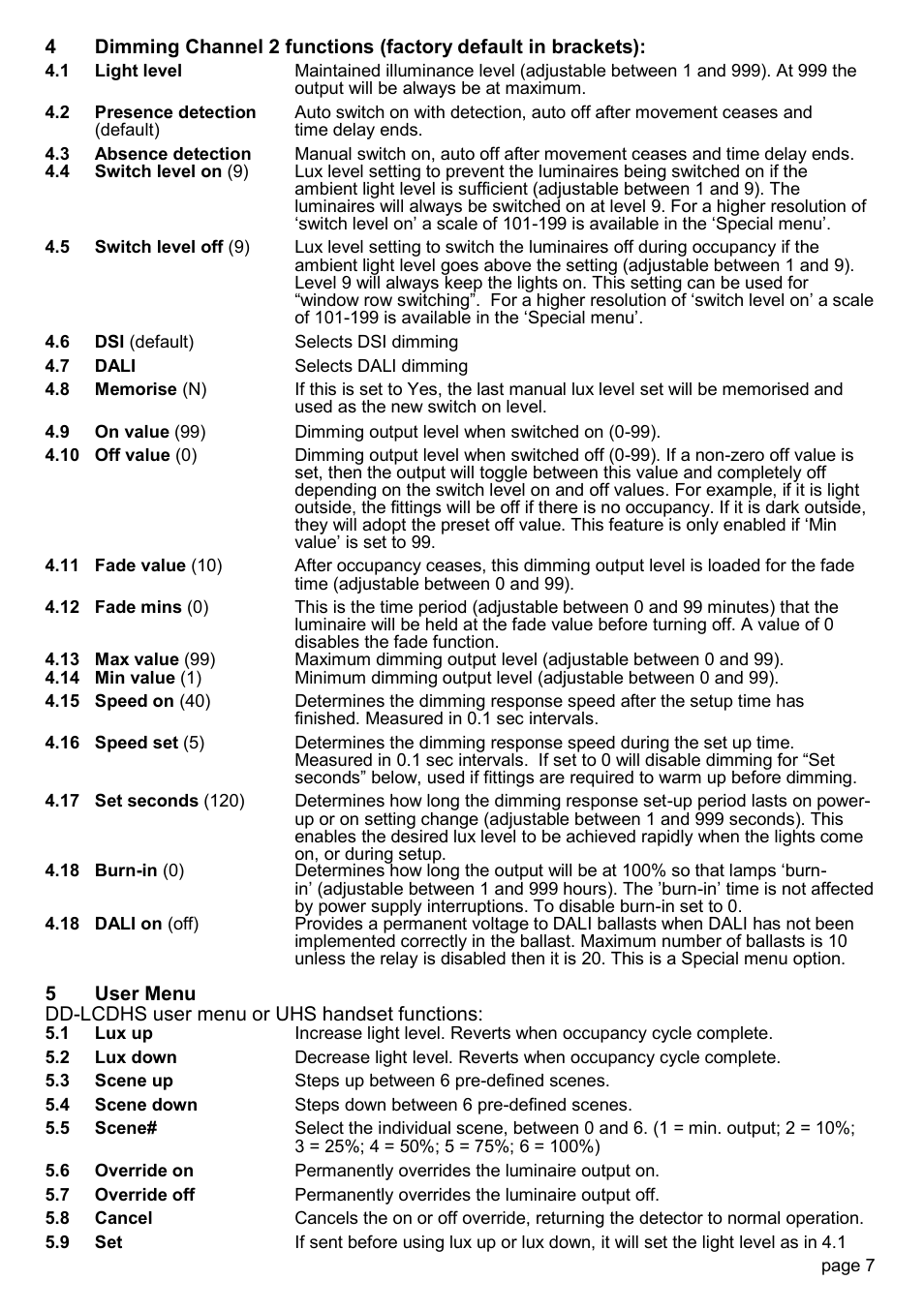 CP Electronics MWS3A-DD User Manual | Page 7 / 12