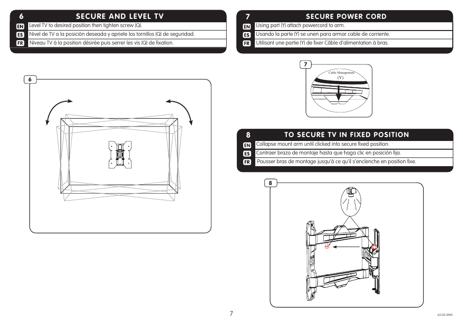 Crimson AU42 User Manual | Page 7 / 8