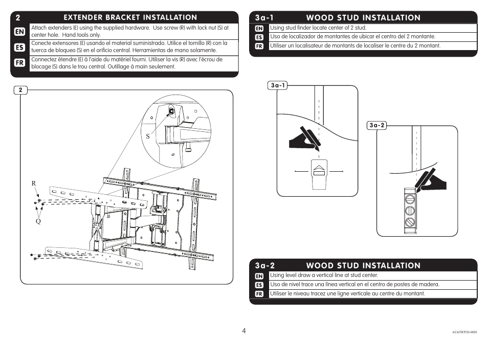 Crimson AU65WP20 User Manual | Page 4 / 9