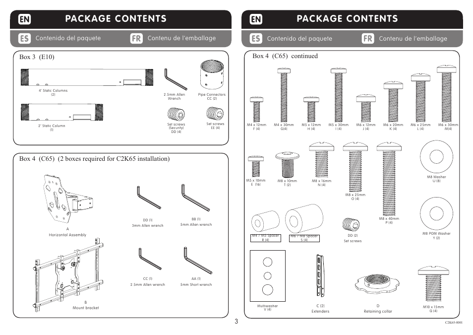 Crimson C2K65 User Manual | Page 3 / 9