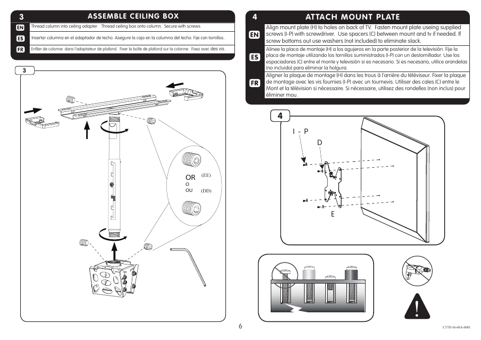 Crimson C37D-36A User Manual | Page 6 / 8