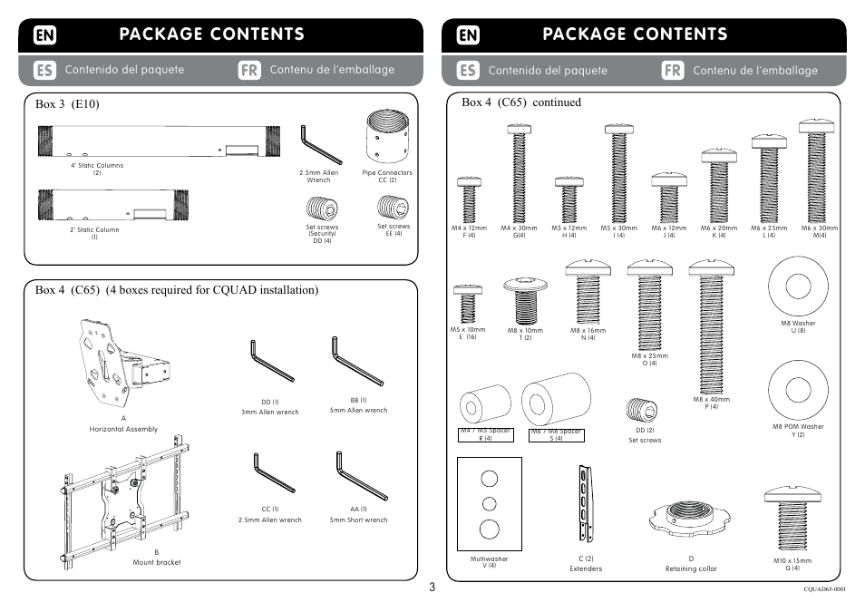 Crimson CQUAD65 User Manual | Page 3 / 10