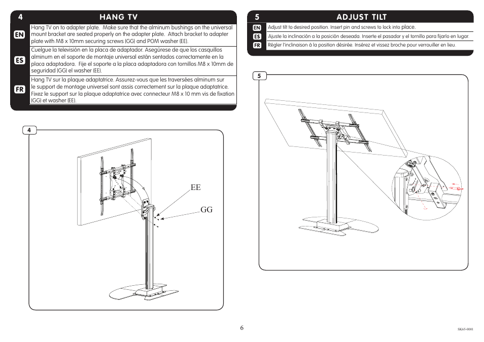 Ee gg | Crimson SK65 User Manual | Page 6 / 8
