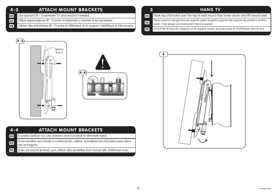 Crimson VWP4600 - VWP4600G2 User Manual | Page 6 / 12