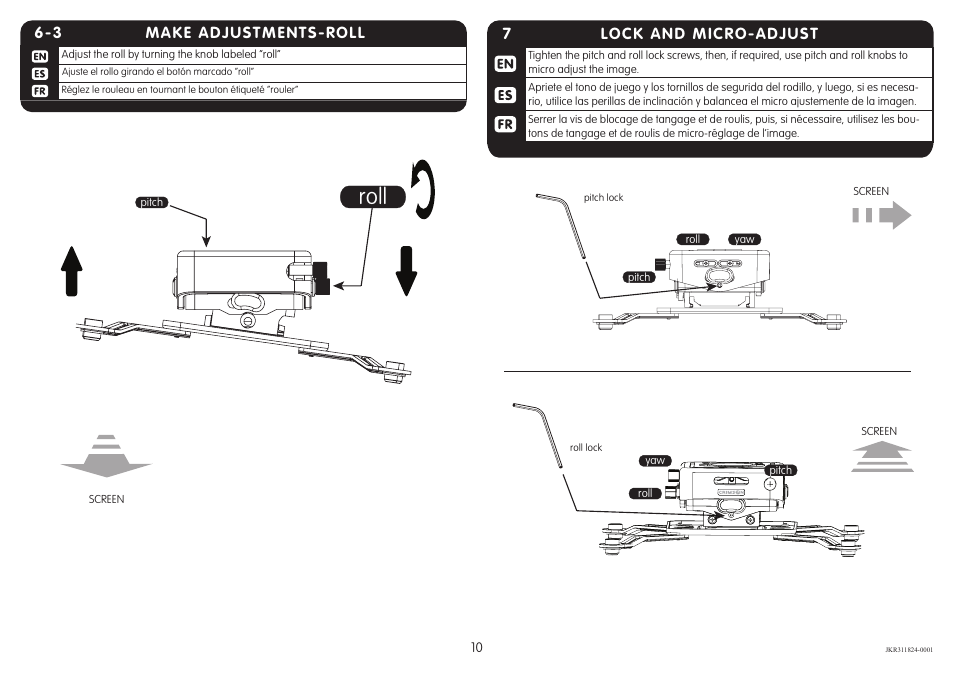 Roll | Crimson JKR3 User Manual | Page 10 / 11