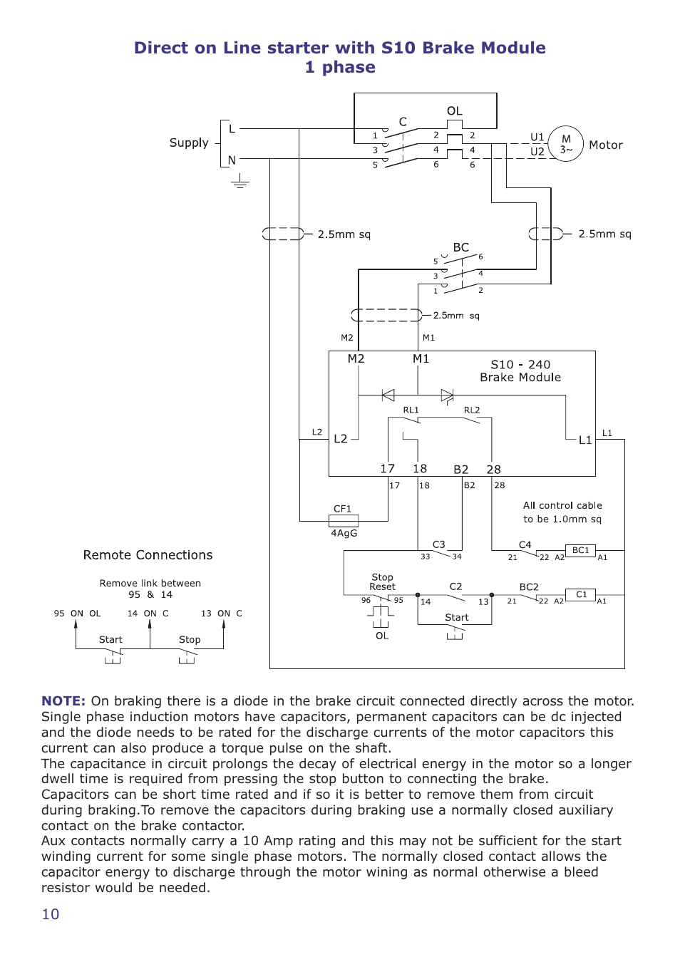 Crompton Controls 3DPM1CHS/10 User Manual | Page 10 / 16