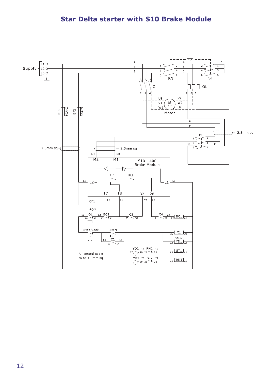 Crompton Controls 3DPM1CHS/10 User Manual | Page 12 / 16