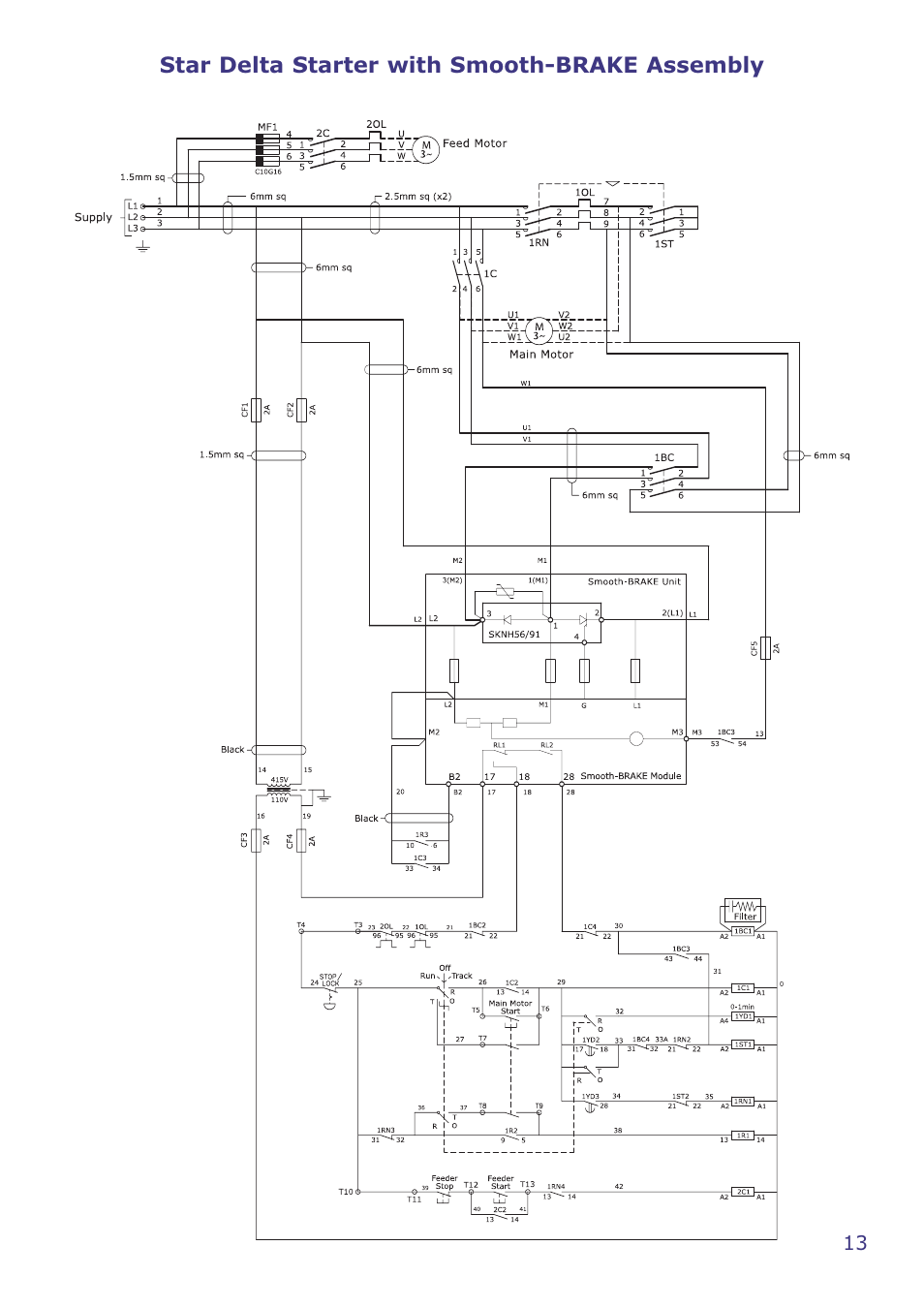 Crompton Controls 3DPM1CHS/10 User Manual | Page 13 / 16