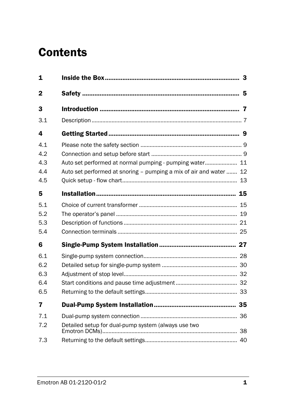 Crompton Controls DCM User Manual | Page 2 / 64