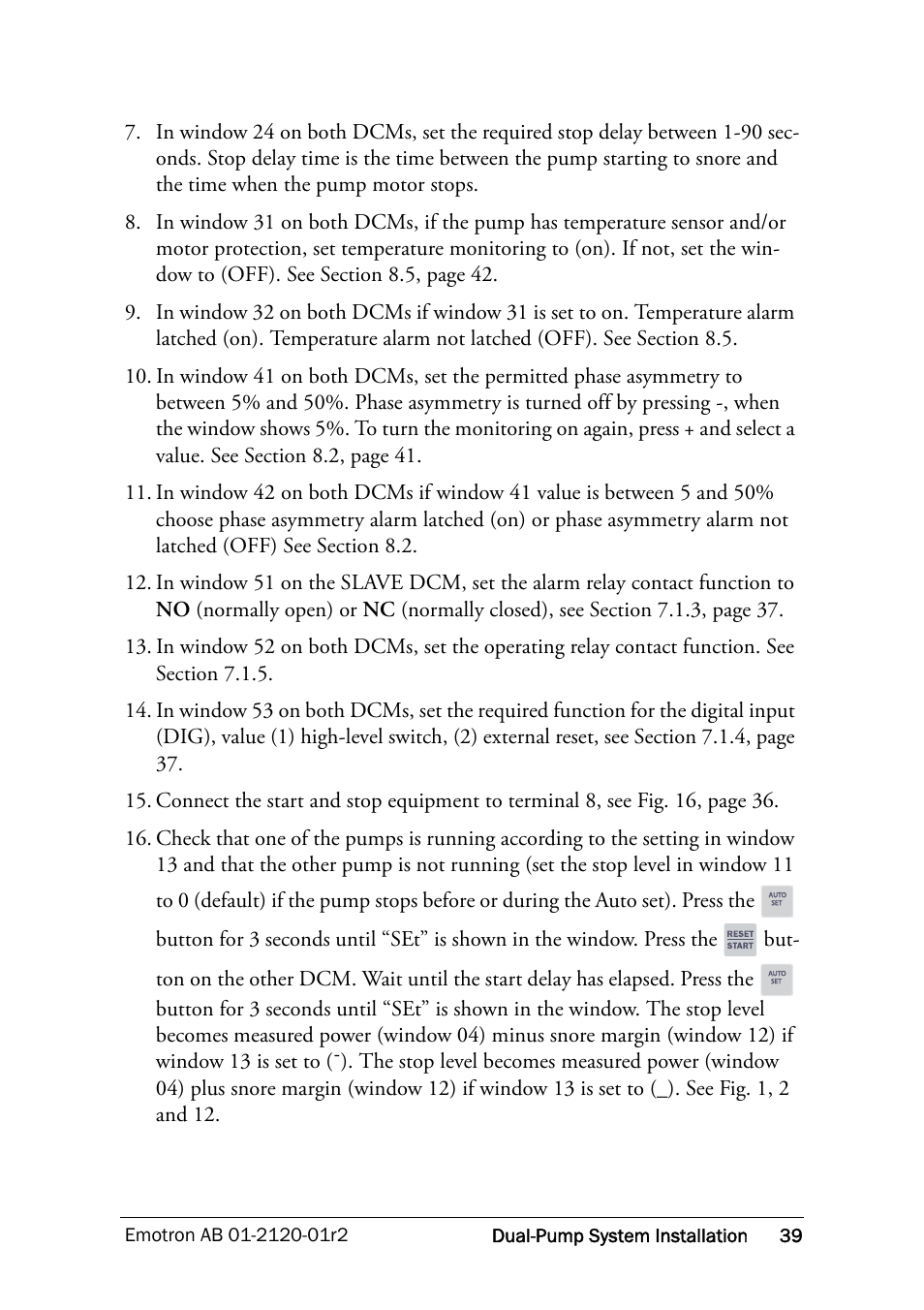 Crompton Controls DCM User Manual | Page 40 / 64