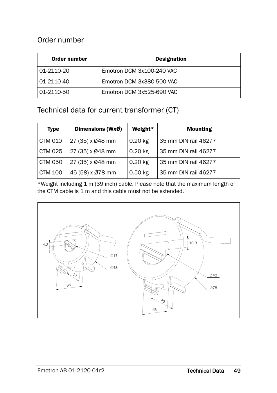 Crompton Controls DCM User Manual | Page 50 / 64