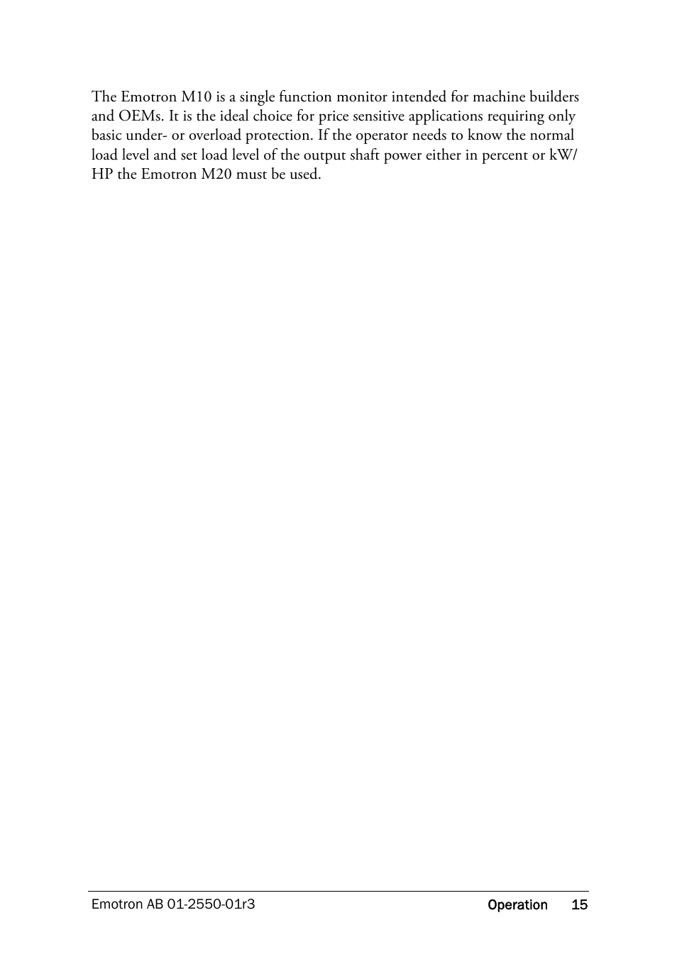 Crompton Controls M10 User Manual | Page 17 / 34