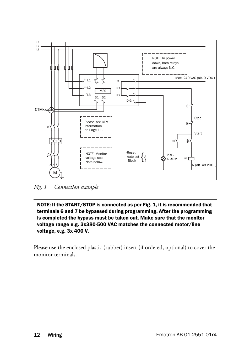 Fig. 1 | Crompton Controls M20 User Manual | Page 13 / 56