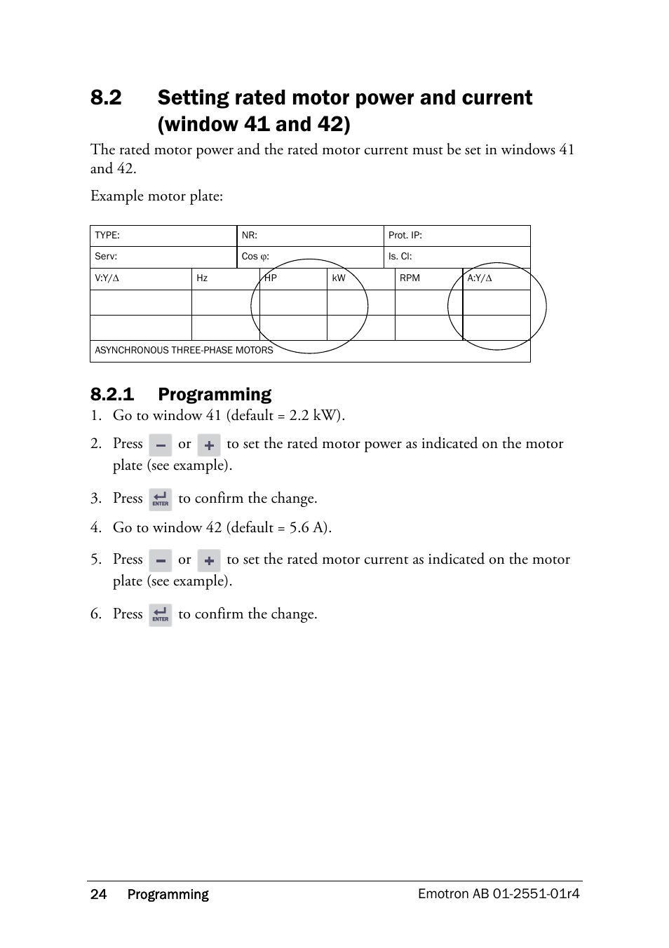 1 programming | Crompton Controls M20 User Manual | Page 25 / 56