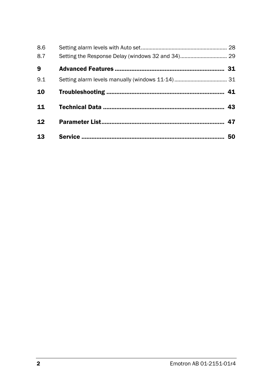 Crompton Controls M20 User Manual | Page 3 / 56