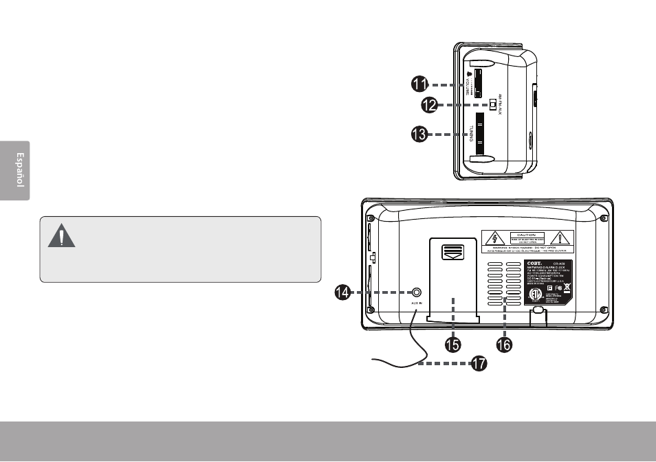 COBY electronic CRA59 User Manual | Page 18 / 44