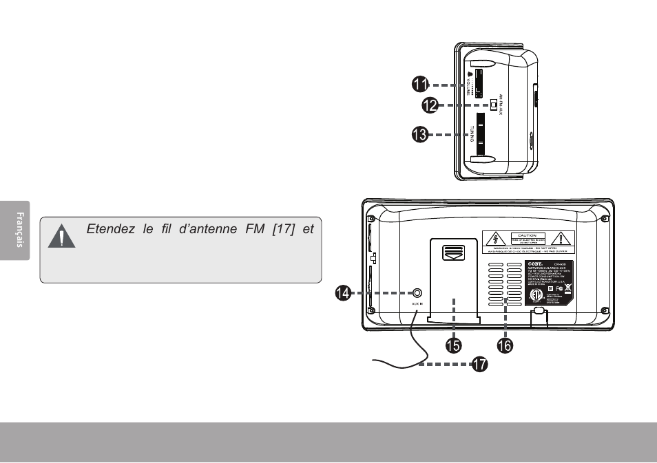 COBY electronic CRA59 User Manual | Page 32 / 44