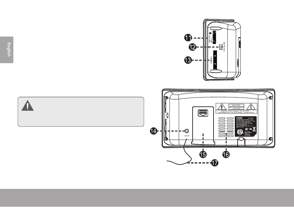 COBY electronic CRA59 User Manual | Page 4 / 44