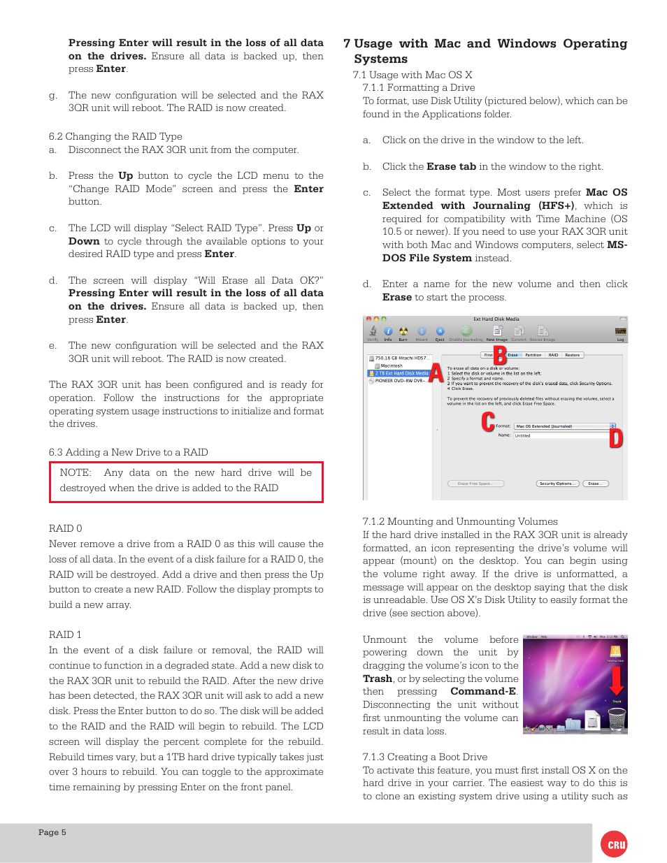 CRU RAX210-3QR User Manual | Page 5 / 10