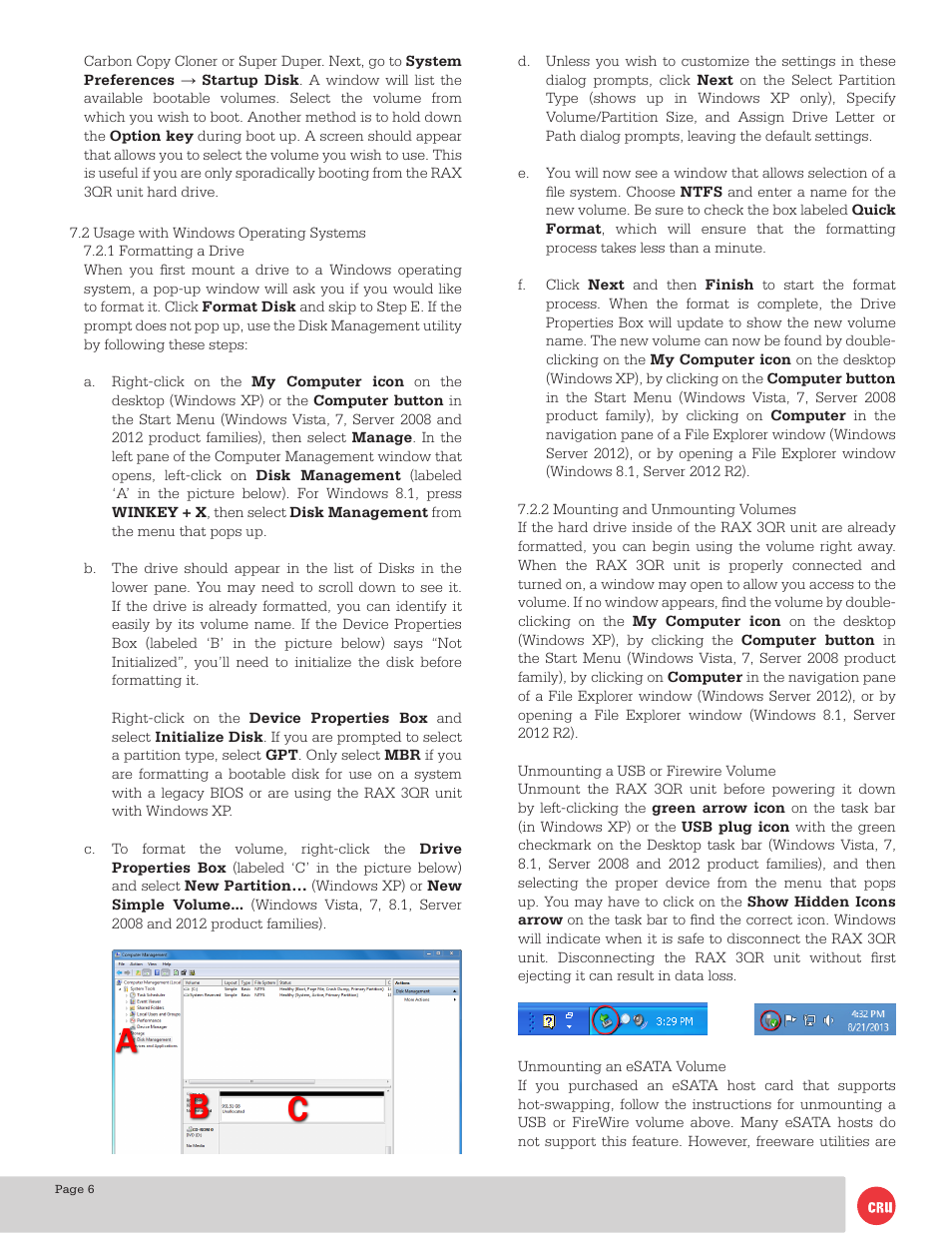 CRU RAX210-3QR User Manual | Page 6 / 10