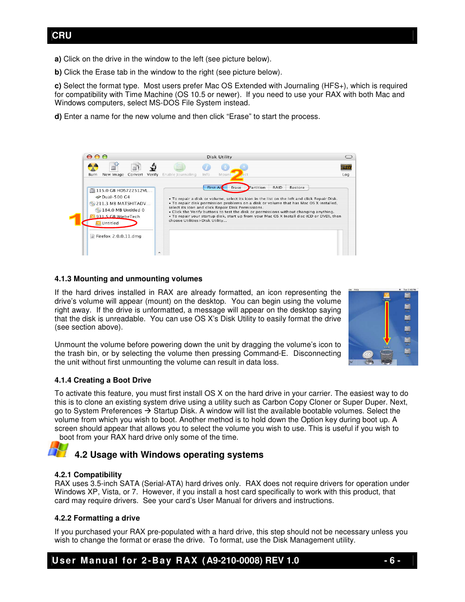 CRU RAX210-SJ User Manual | Page 6 / 9