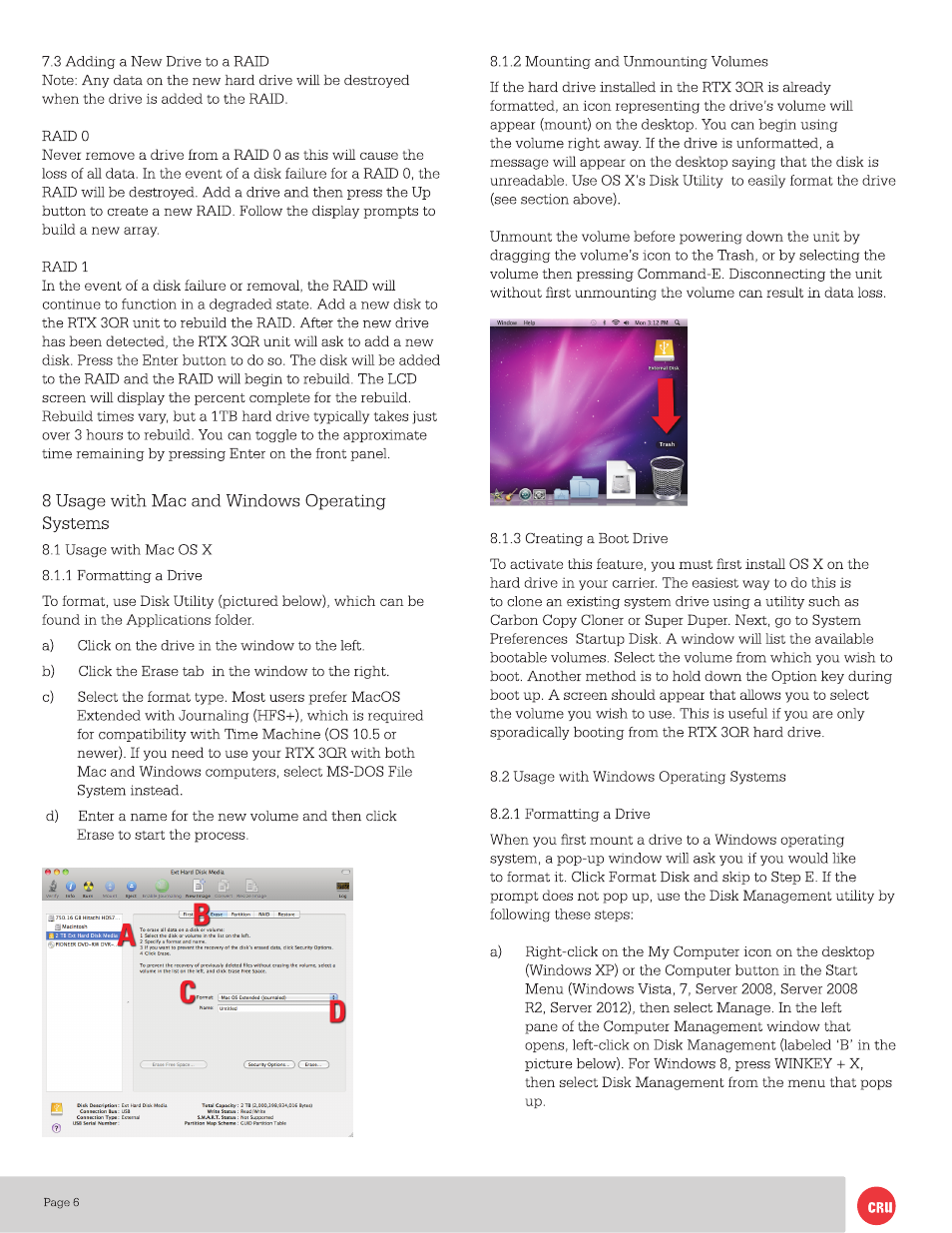 CRU RTX220-3QR User Manual | Page 6 / 9