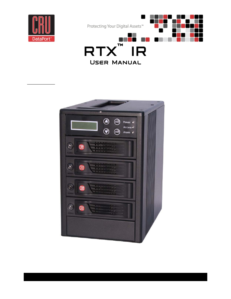 CRU RTX410-IR User Manual | 47 pages